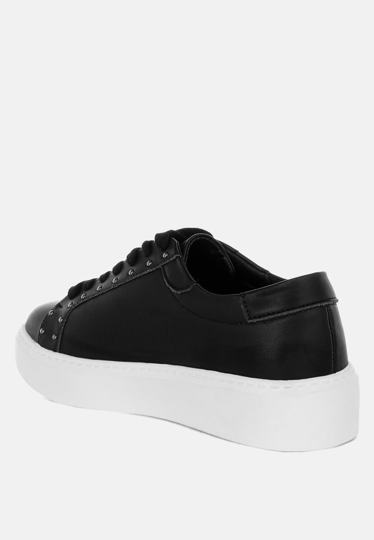  Strider Studs Embellished Chunky Sneakers