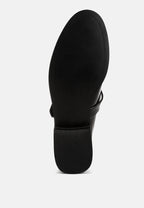  Swenson Patent Pleather Mary Jane Loafers