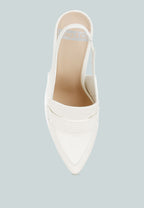  Voisin Slingback Loafer Sandals