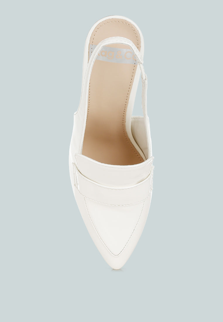  Voisin Slingback Loafer Sandals