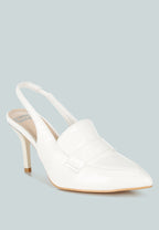  Voisin Slingback Loafer Sandals