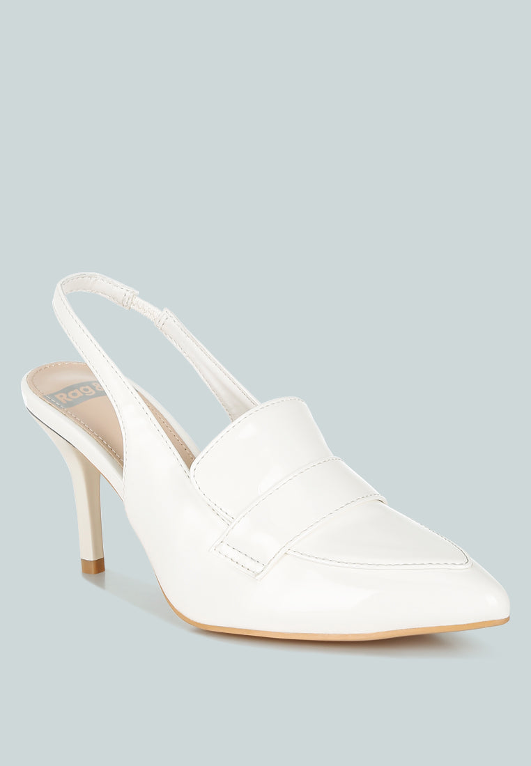  Voisin Slingback Loafer Sandals