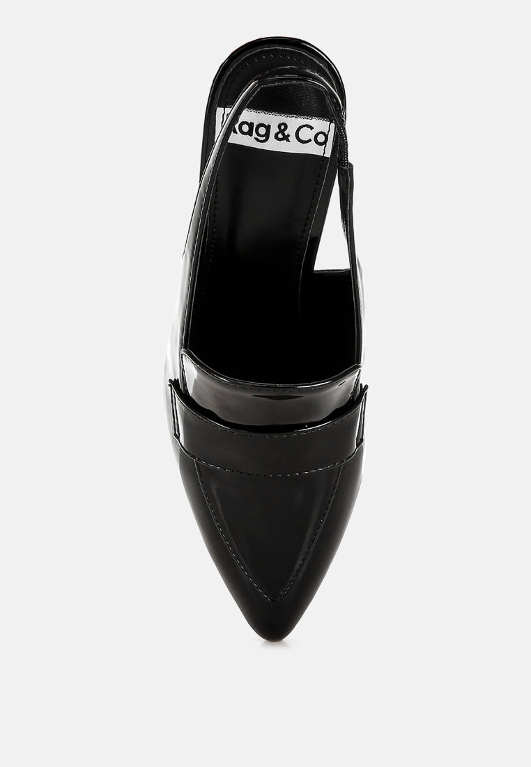  Voisin Slingback Loafer Sandals