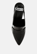  Voisin Slingback Loafer Sandals