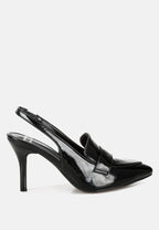  Voisin Slingback Loafer Sandals