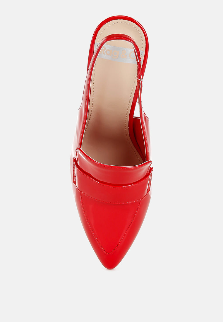  Voisin Slingback Loafer Sandals