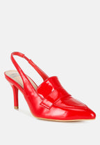  Voisin Slingback Loafer Sandals