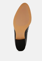  Wolferton Delicate Stud Detail Leather Loafers