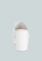  Benji Recycled Leather Clogs