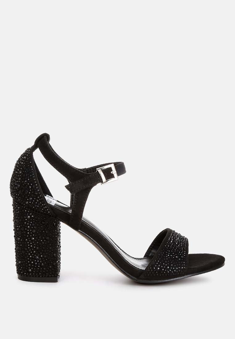  Navoli Rhinestones Embellished Sandals