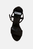  Navoli Rhinestones Embellished Sandals