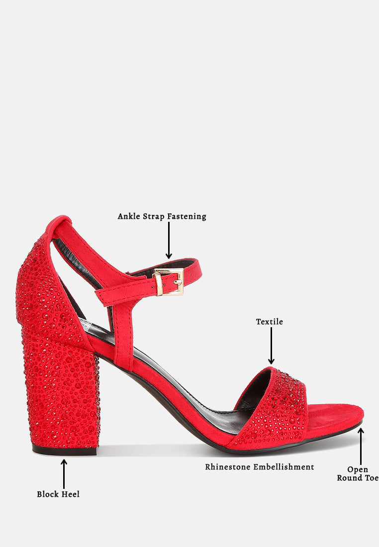  Navoli Rhinestones Embellished Sandals