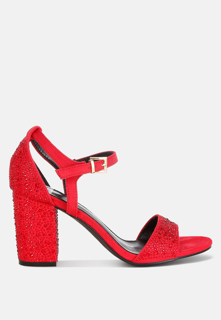  Navoli Rhinestones Embellished Sandals