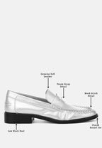  Plavia Genuine Leather Loafers